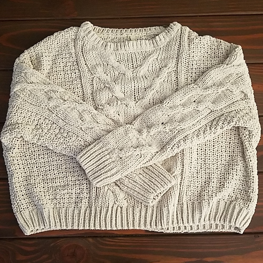 Aeropostale Live Love Dream chunky sweater